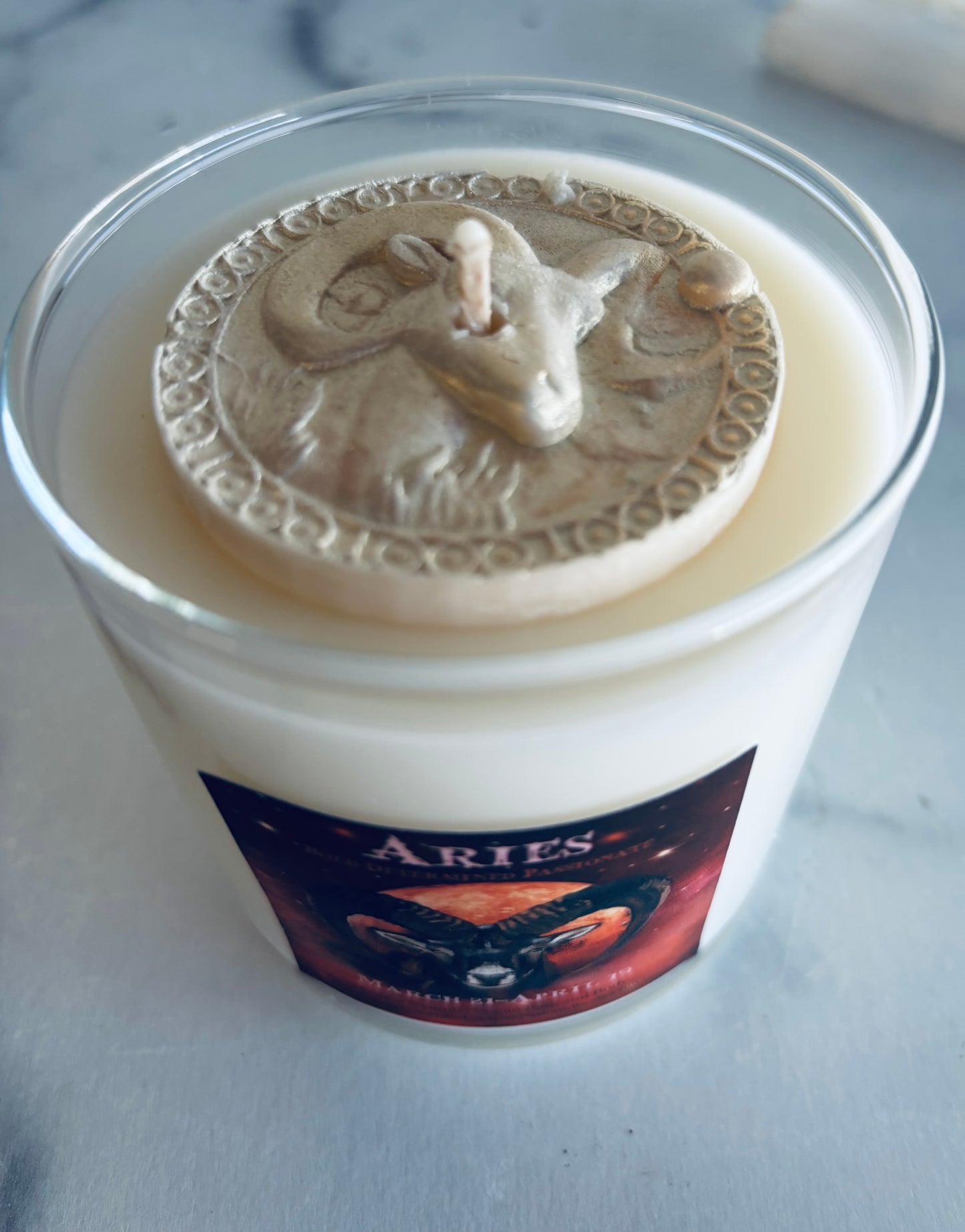 ARIES ZODIAC CANDLE
