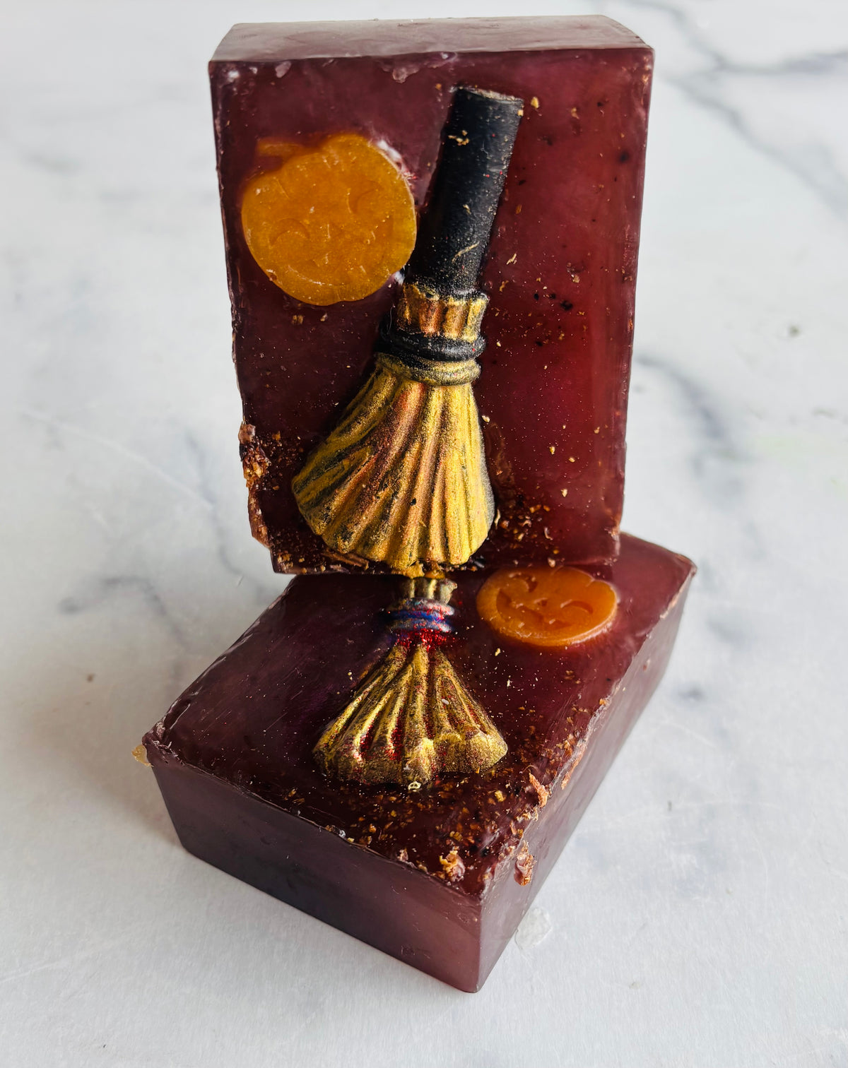 Broom soap bar