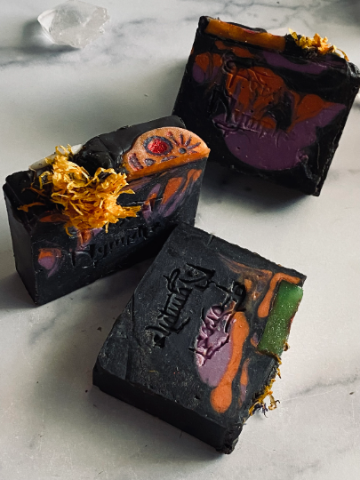 Black Veil Sugar Skull Soap