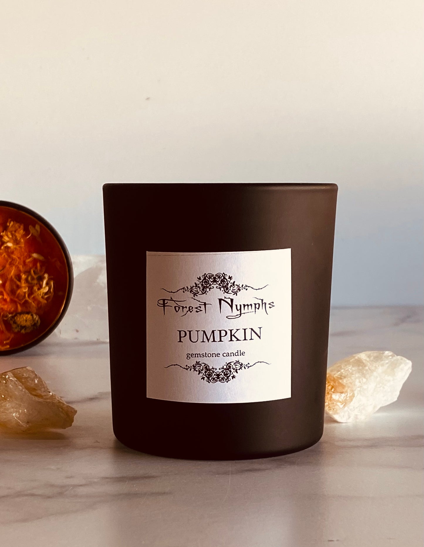 PUMPKIN GEMSTONE CANDLE
