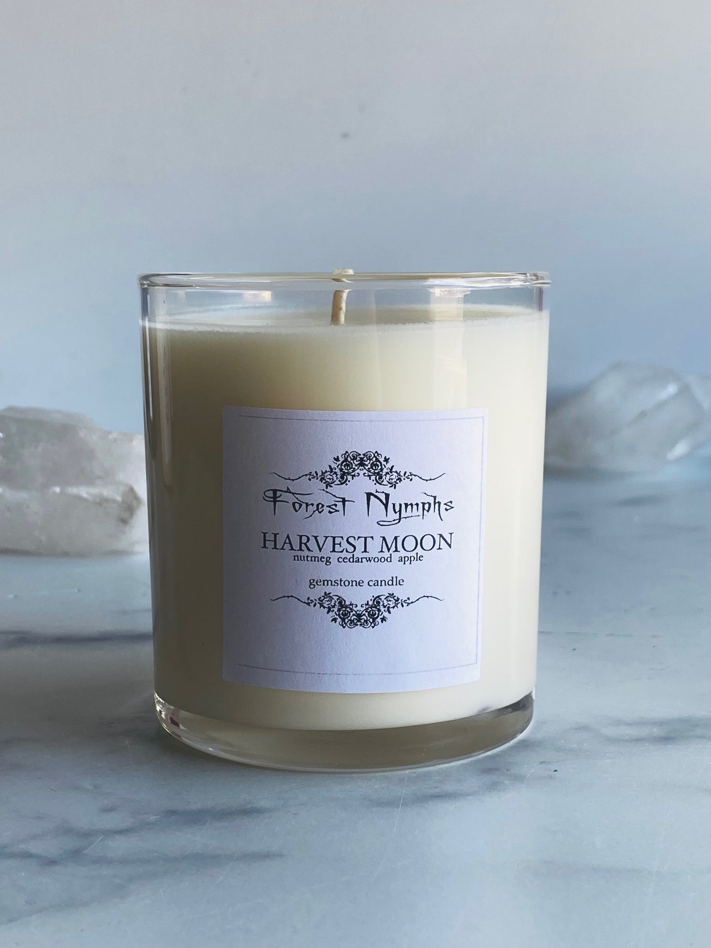 HARVEST MOON GEMSTONE CANDLE