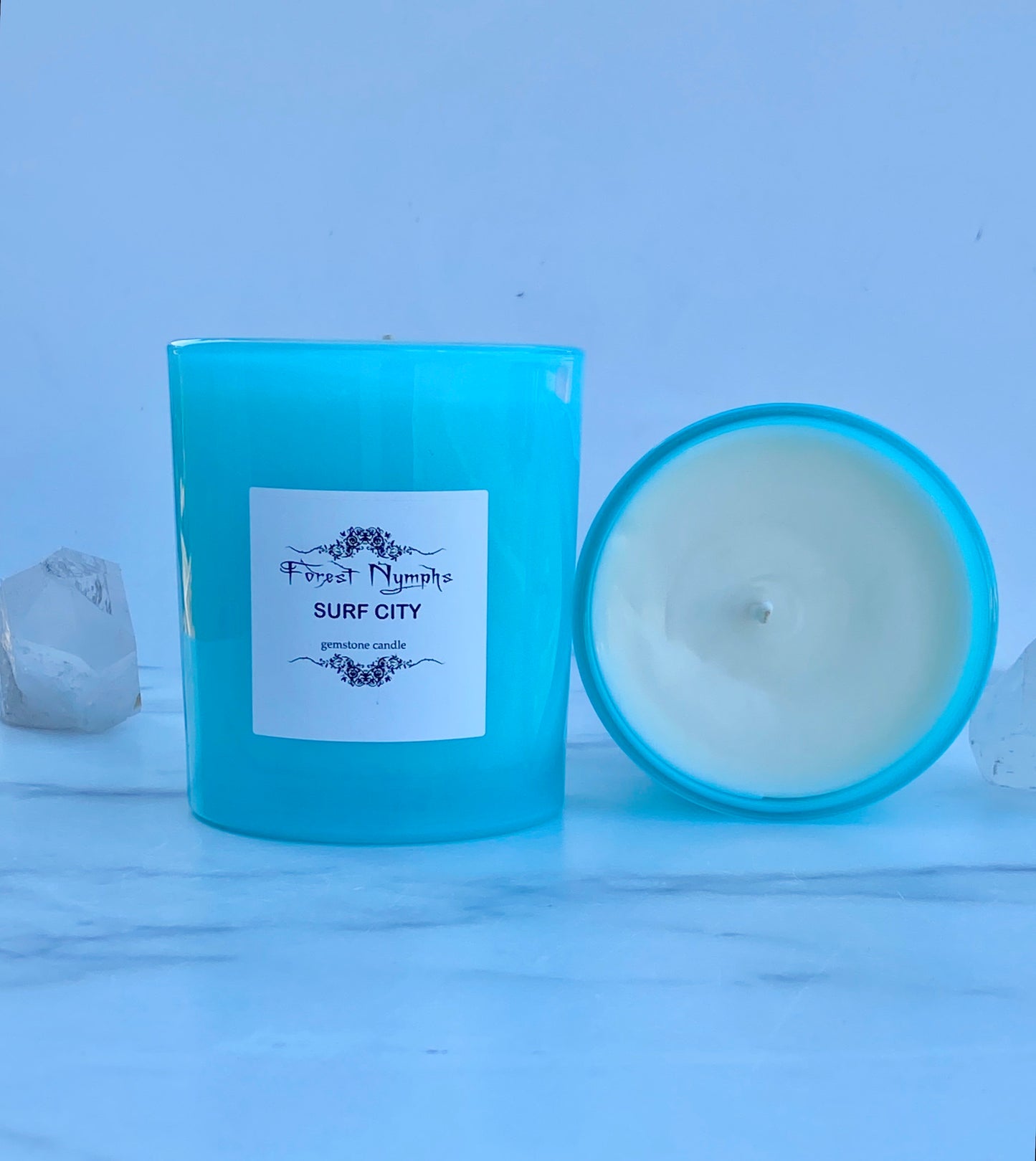 Surf City Gemstone Candle