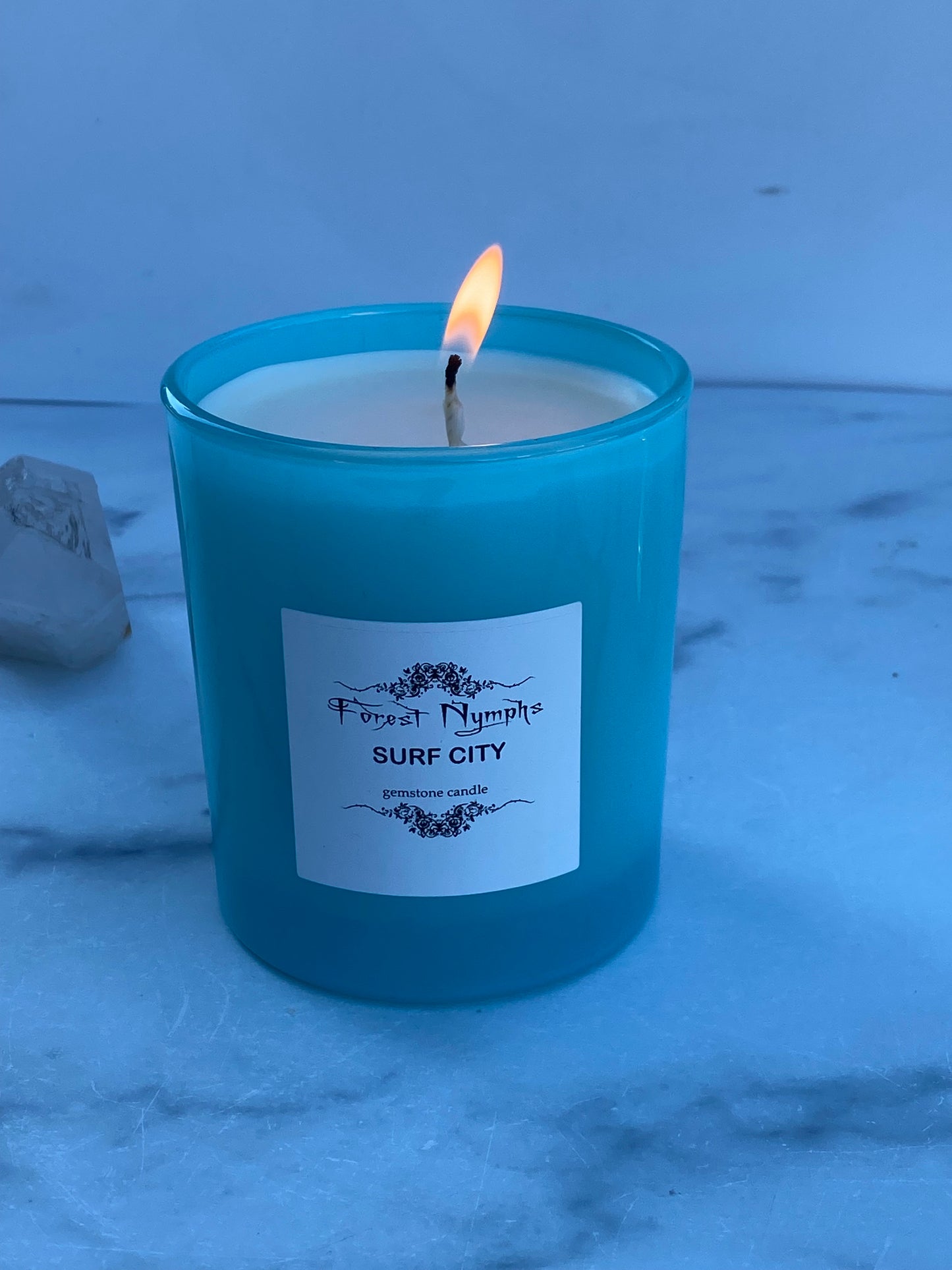 Surf City Gemstone Candle