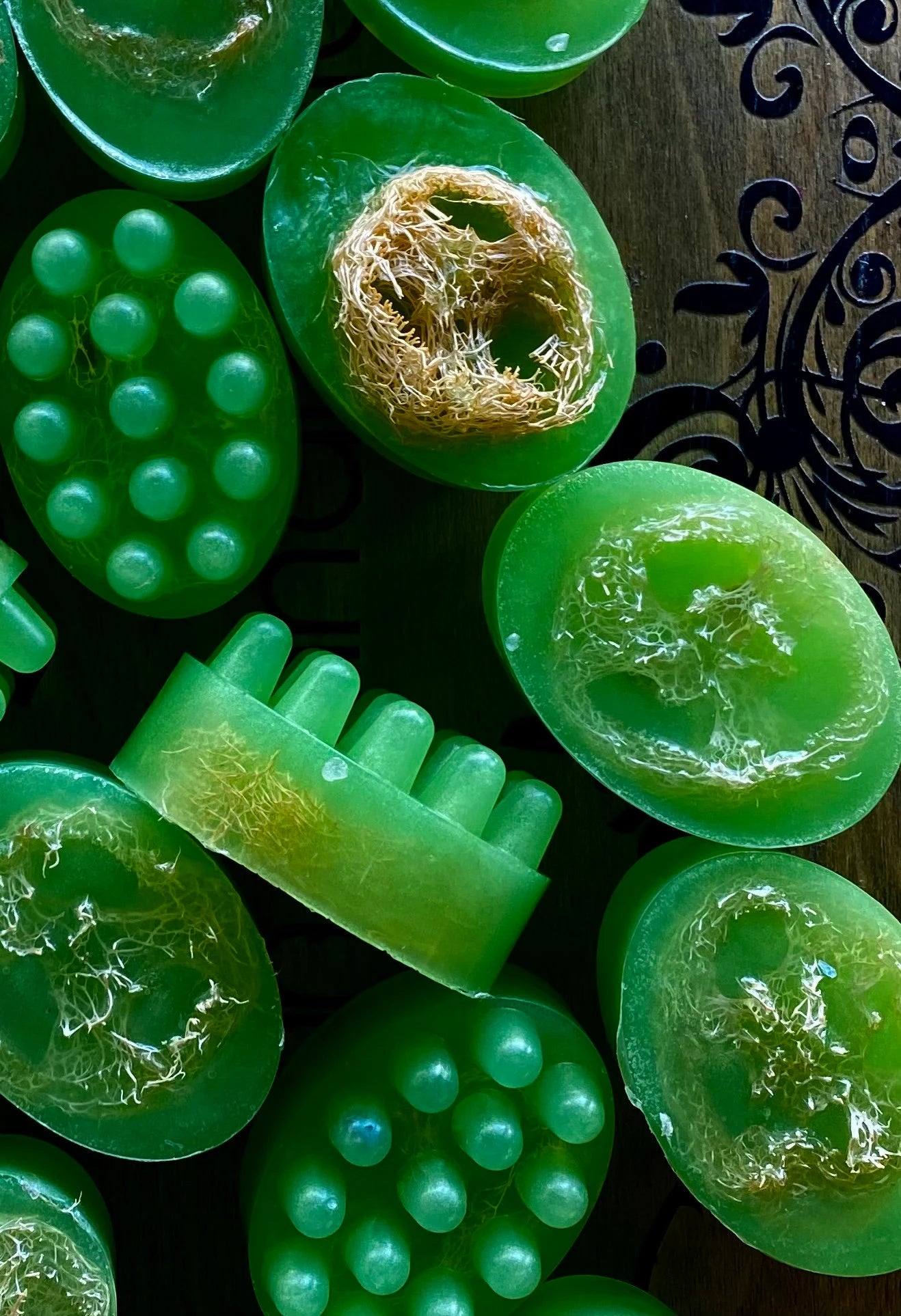 Spa Loofah and Massage Bar Soap