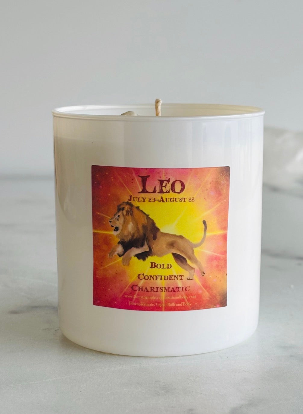 LEO Astrology Candle
