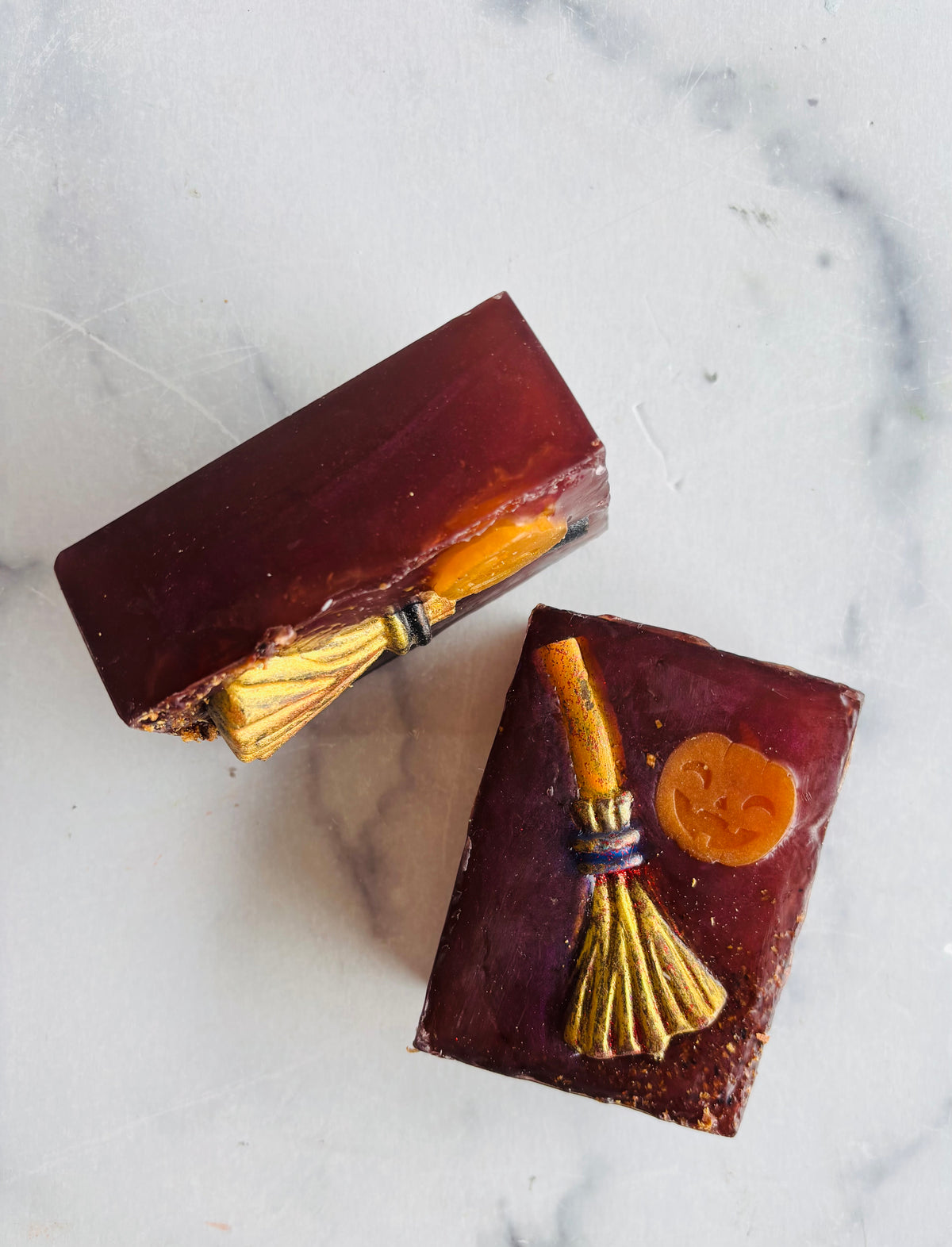 Broom soap bar
