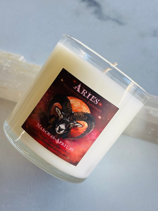 ARIES ZODIAC CANDLE