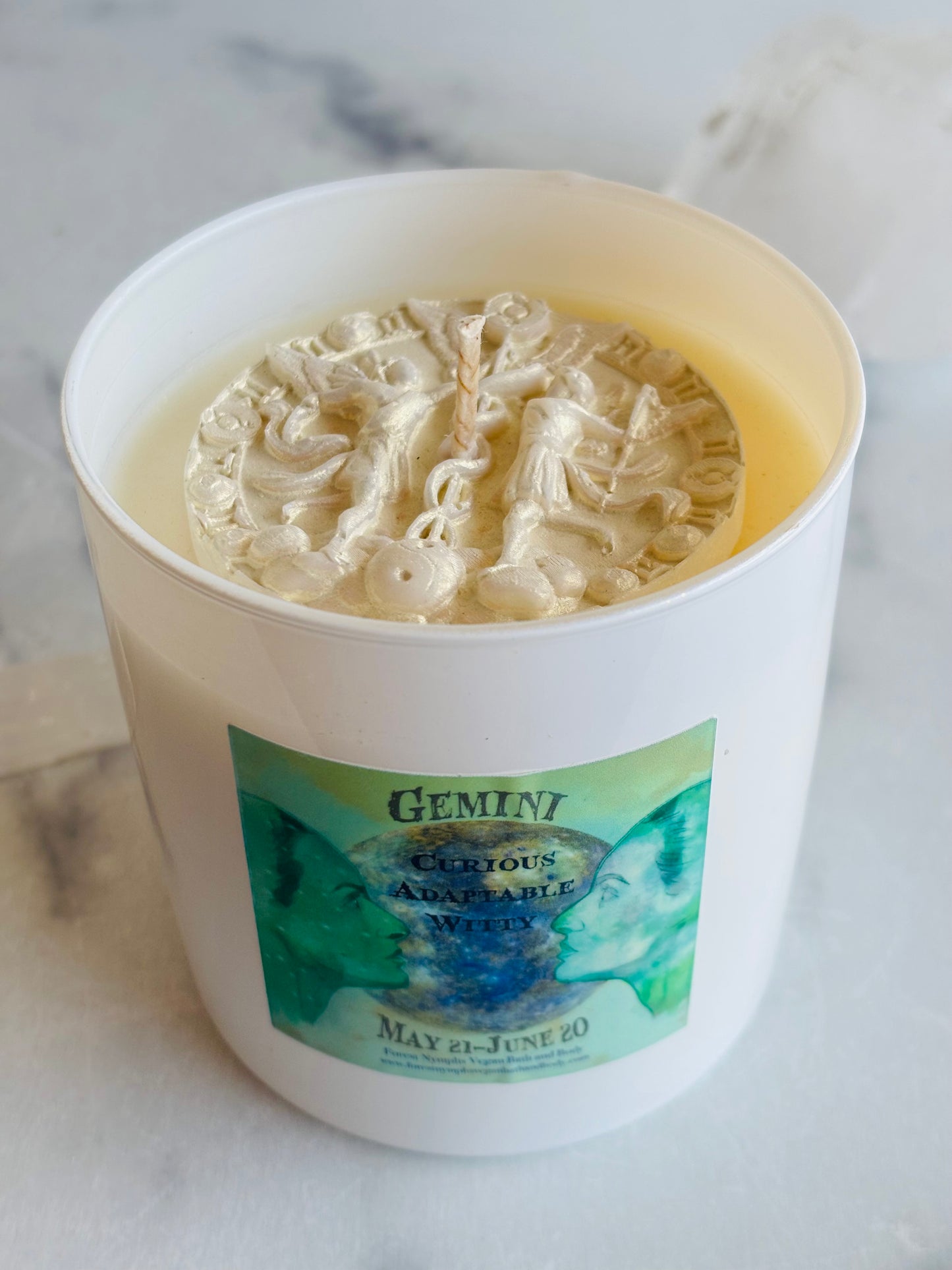 GEMINI ZODIAC CANDLE