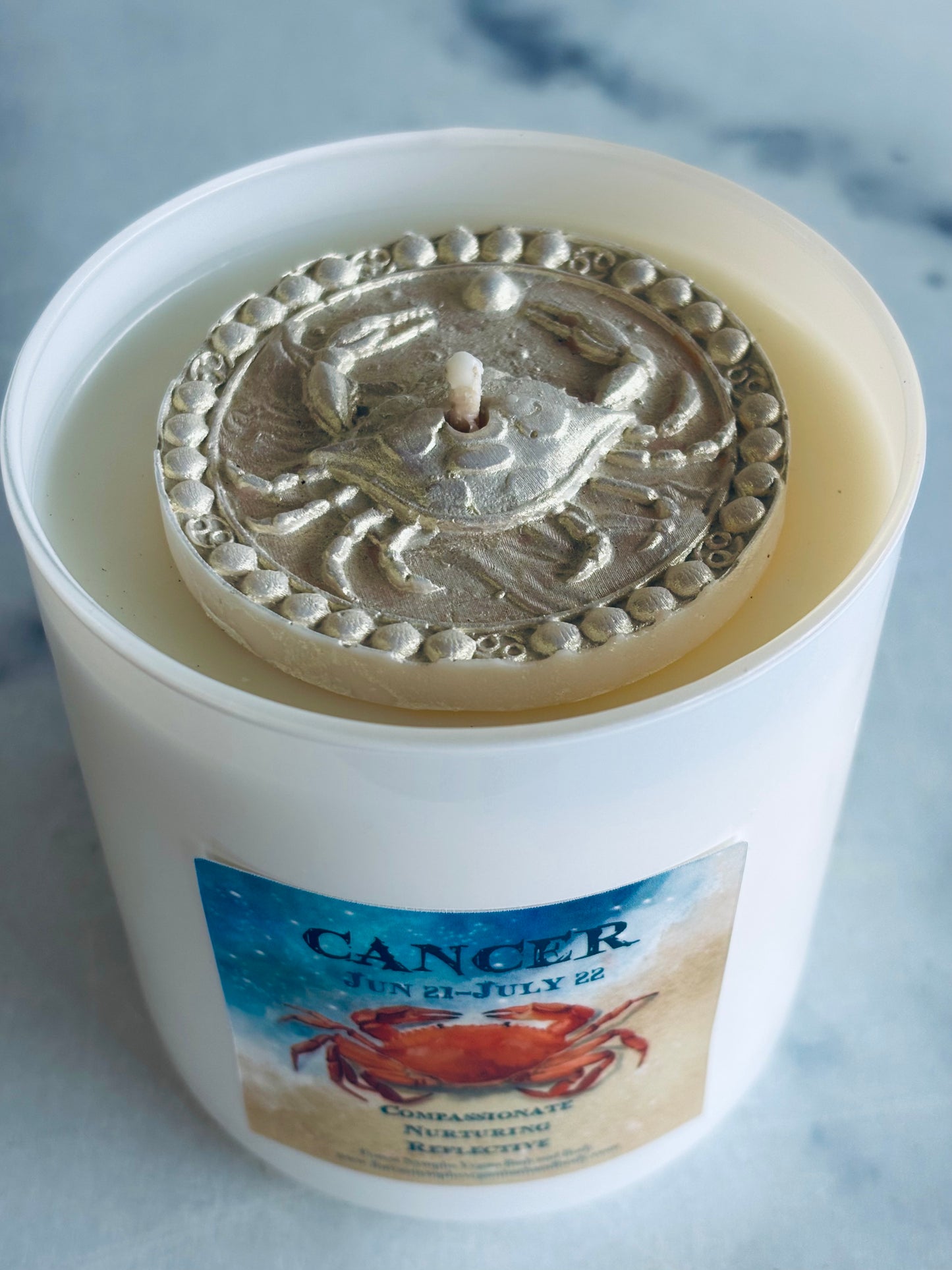CANCER Astrology Candle