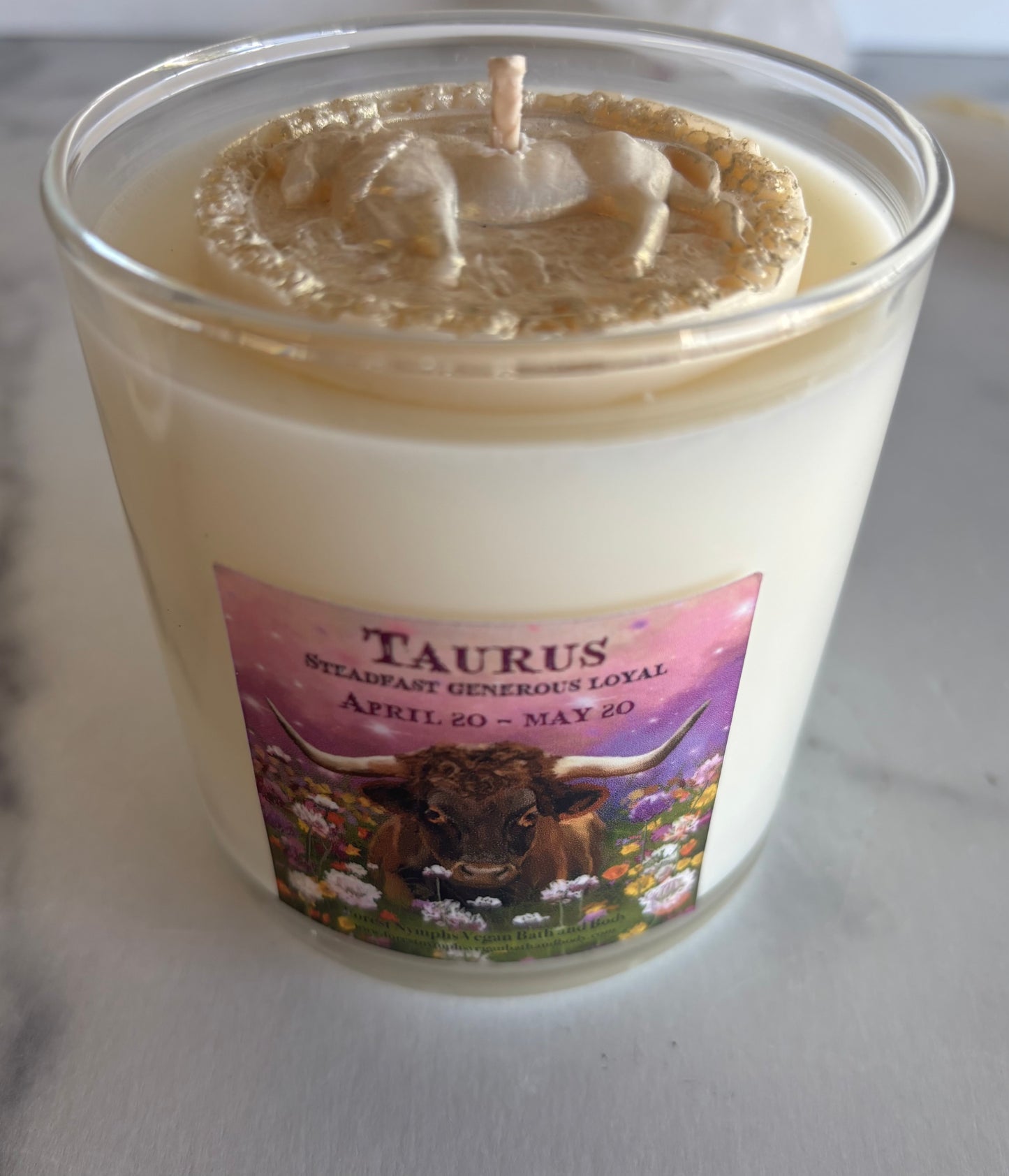 TAURUS ZODIAC CANDLE