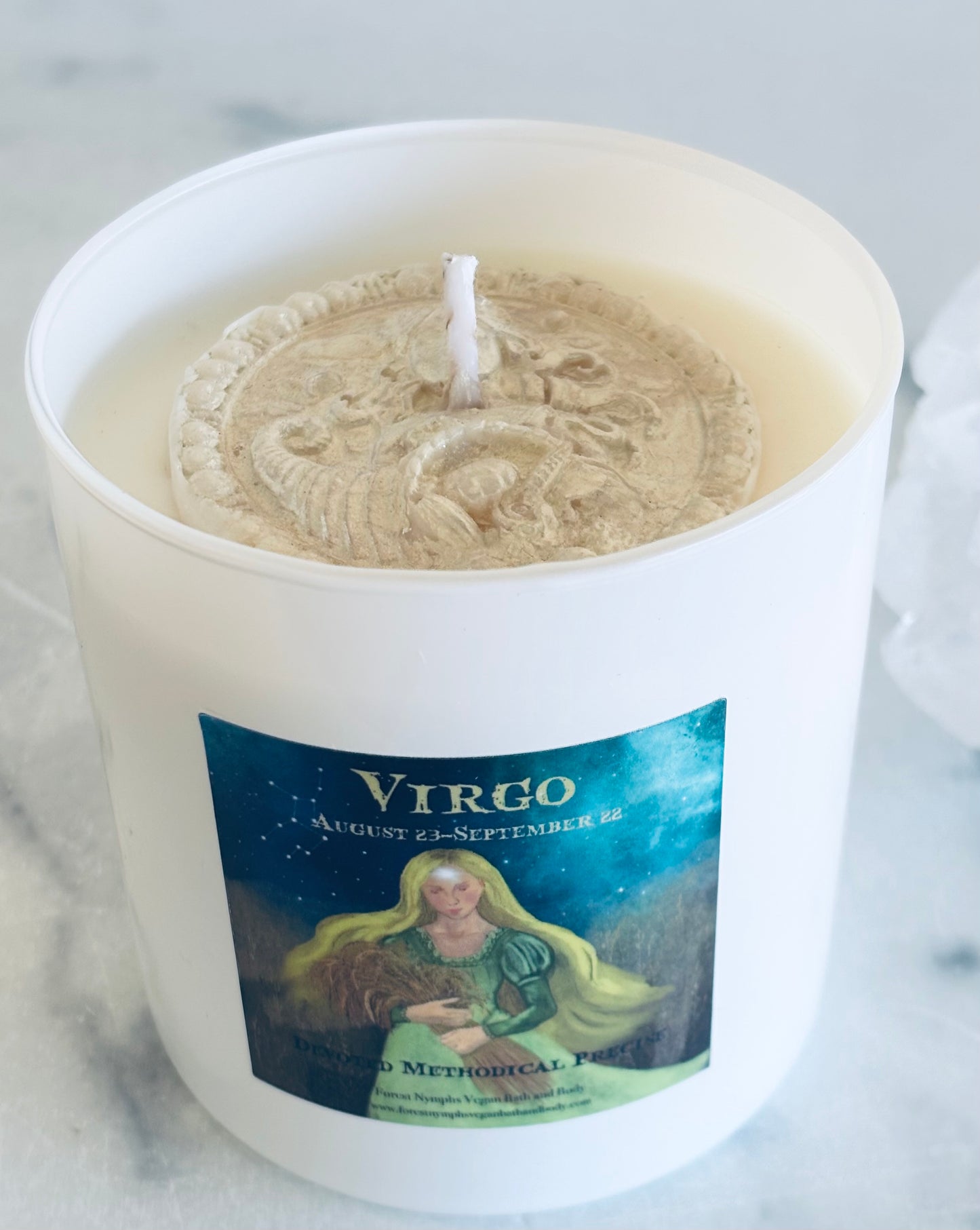 VIRGO Astrology Candle