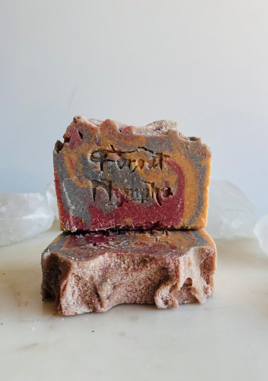Grapefruit Champa Sea Salt Soap