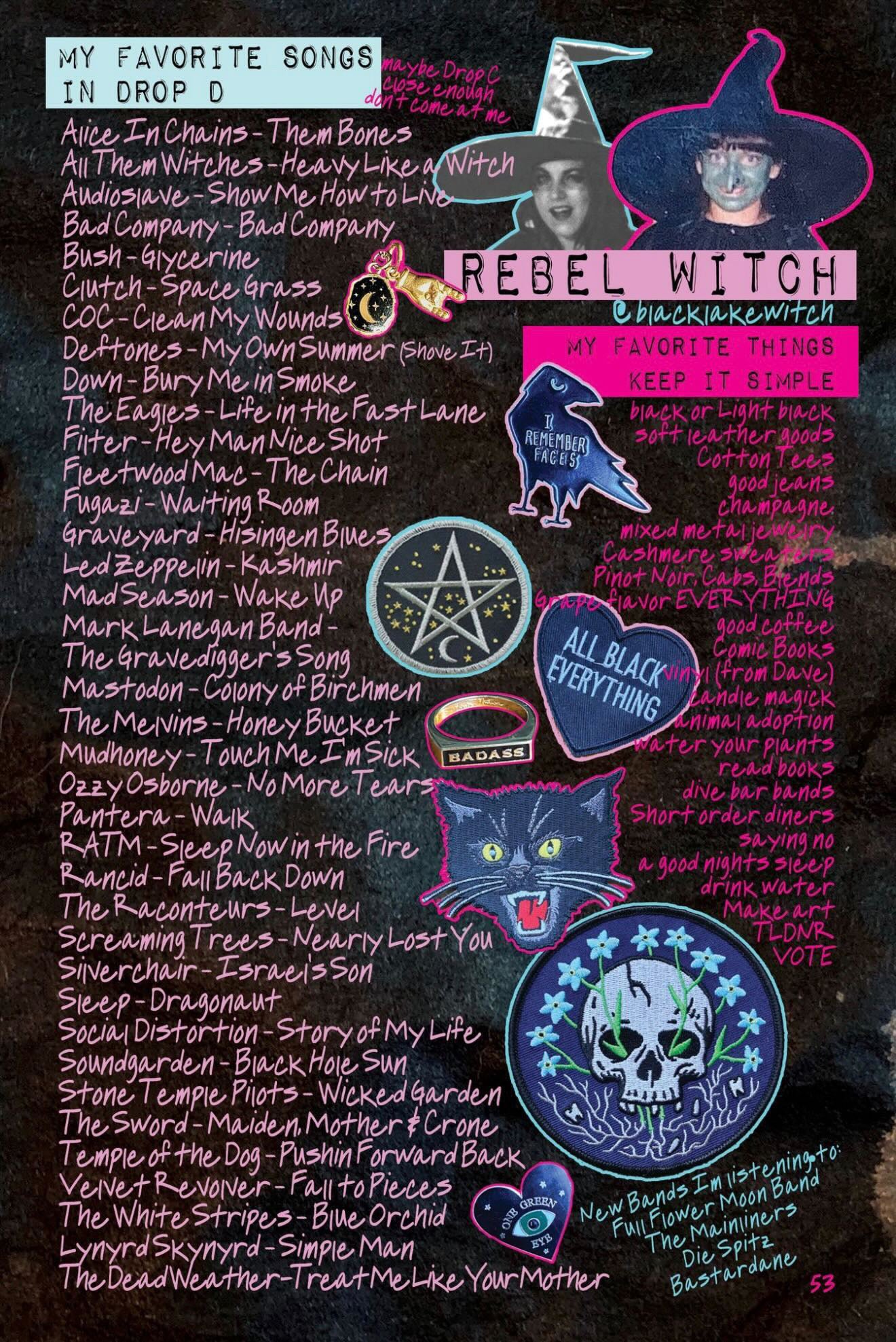 WITCH COLLECTIVE ZINE