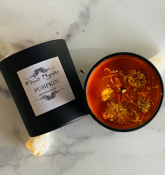 PUMPKIN GEMSTONE CANDLE