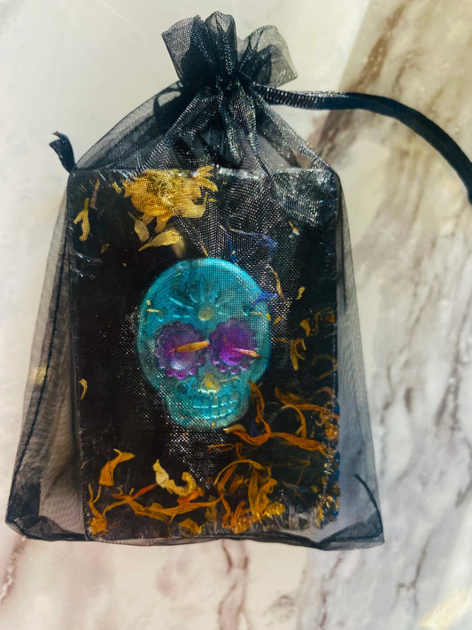 Black Veil Halloween Soap