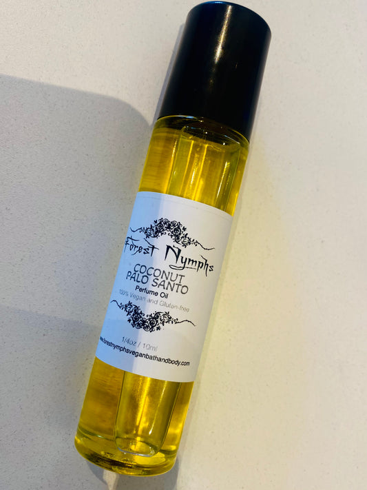 Coconut Palo Santo Perfume  Body Oil