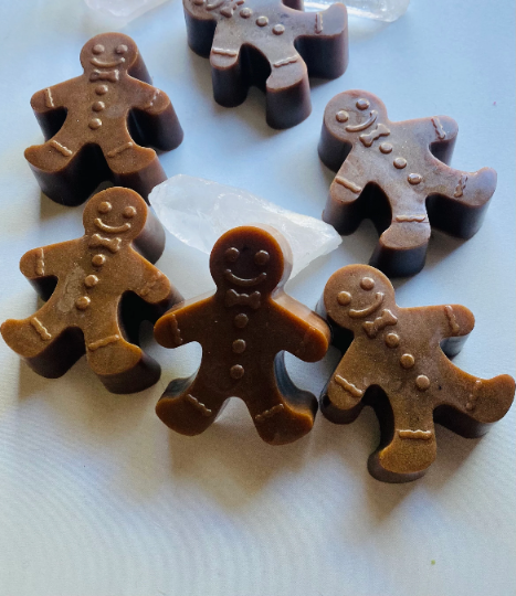 GINGERBREAD MEN Soap Set