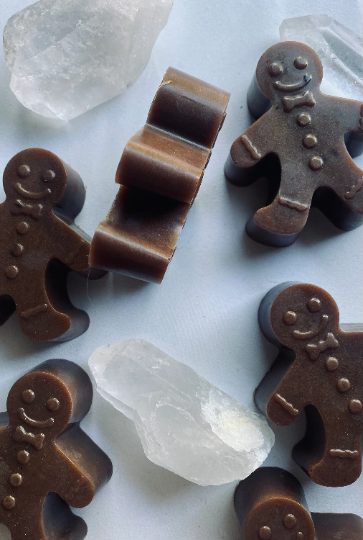 GINGERBREAD MEN Soap Set