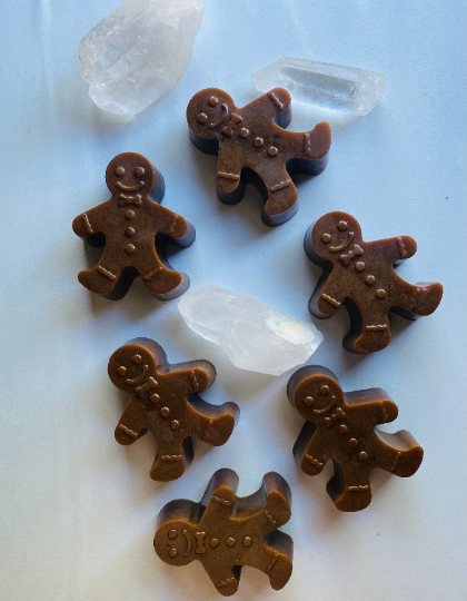 GINGERBREAD MEN Soap Set