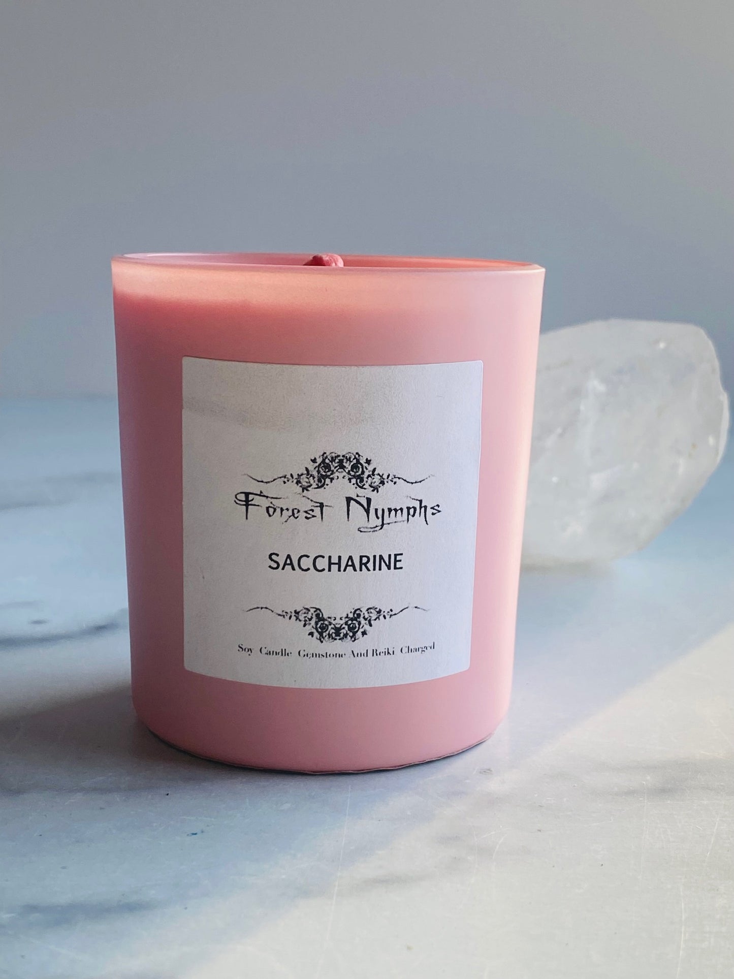 SACCHARINE GEMSTONE CANDLE