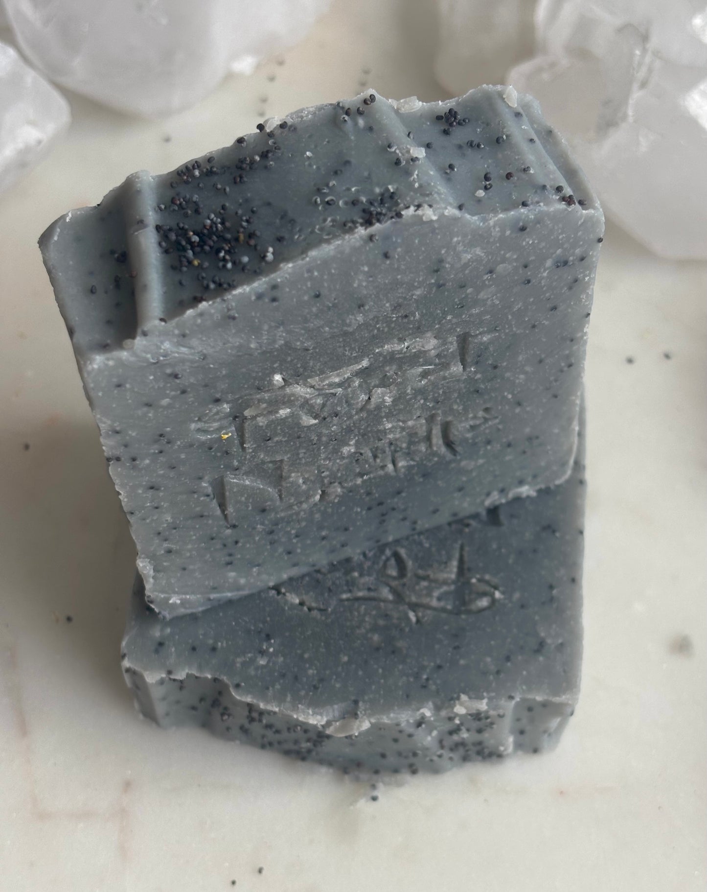 Rosemary Mint Sea Salt Exfoliating Soap